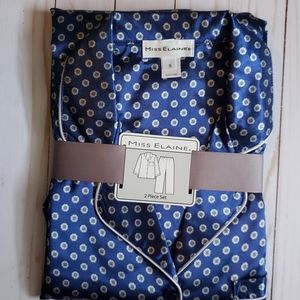 Miss Elaine 2-piece long size Small Ladies pajamas